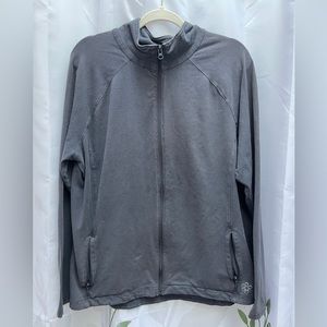 Old Navy Zip-Up Athletic Jacket - Gray - XXL